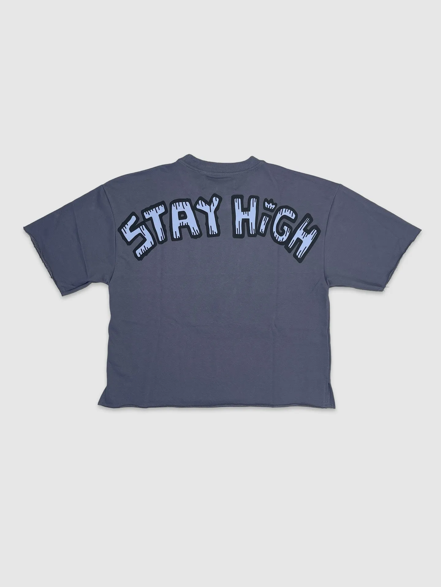 BKYS-T1199-Stay High Crop Tee