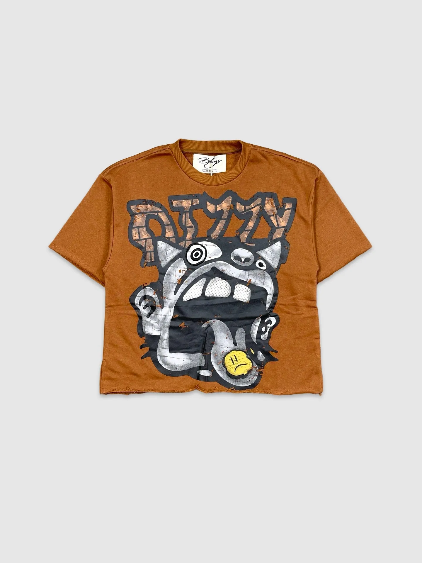 BKYS-T1227-Dizzy Cropped Tee
