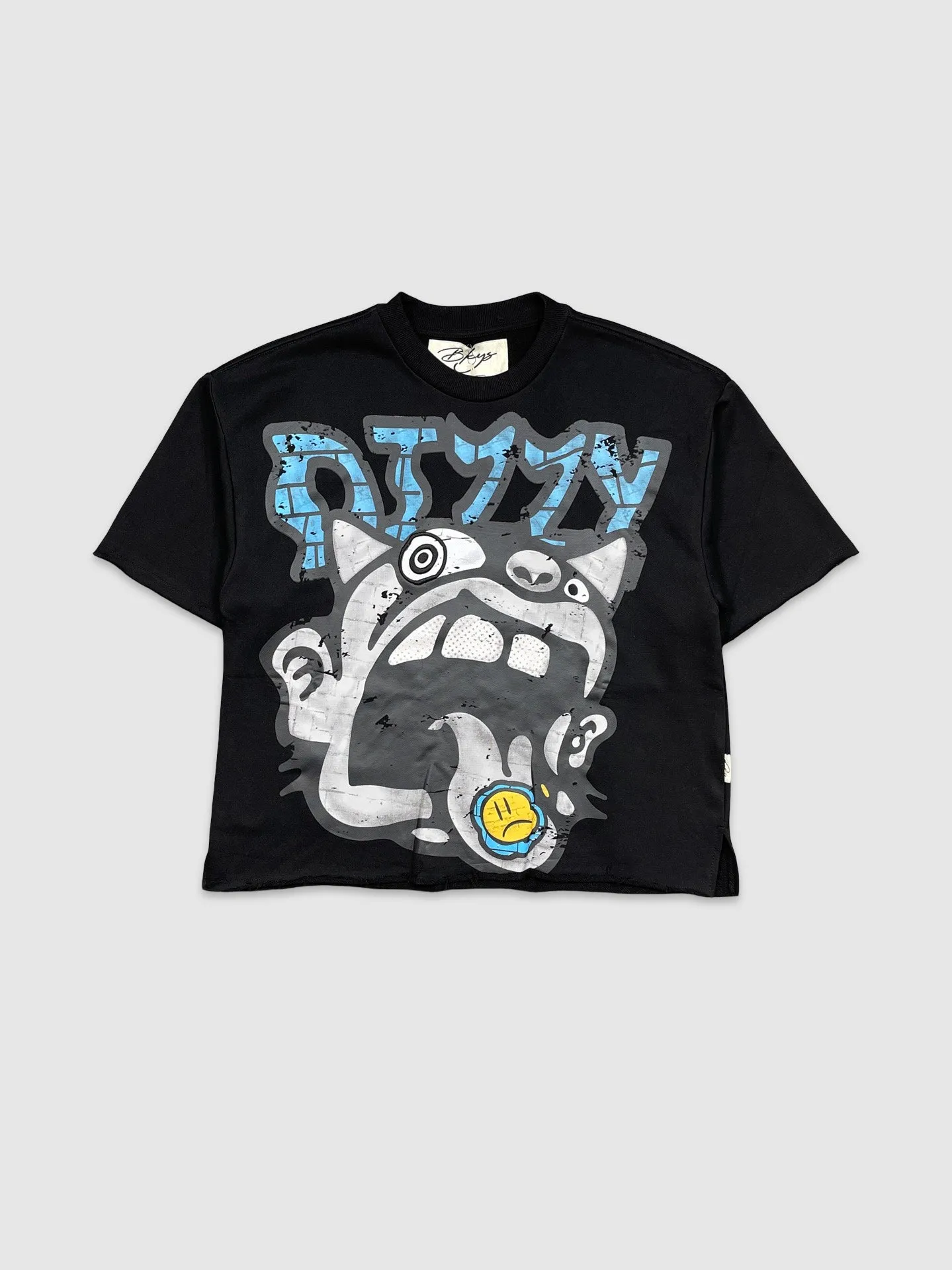 BKYS-T1227-Dizzy Cropped Tee