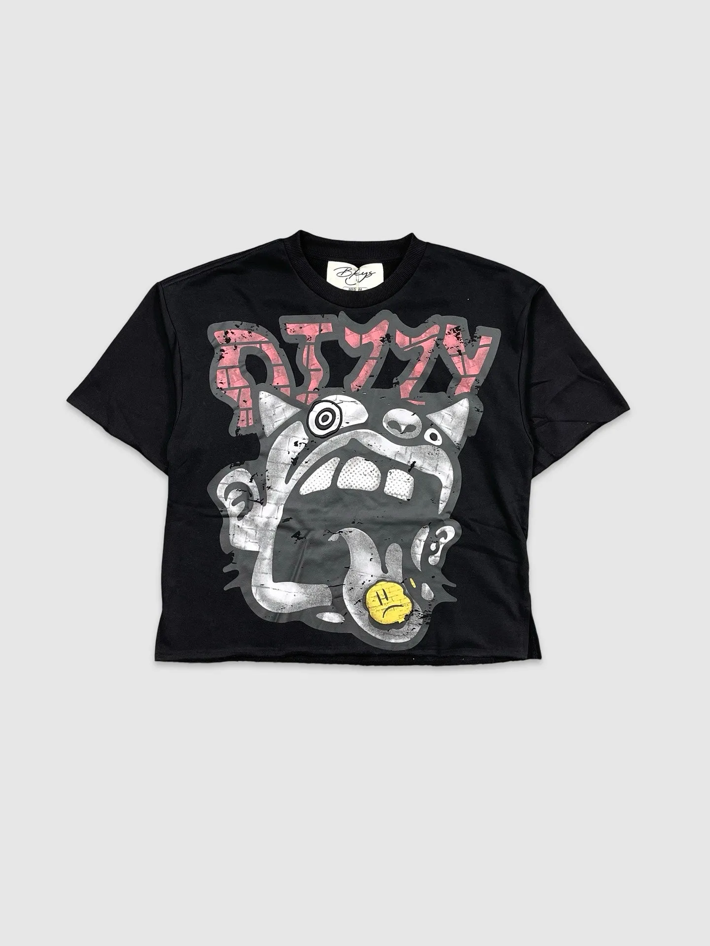 BKYS-T1227-Dizzy Cropped Tee
