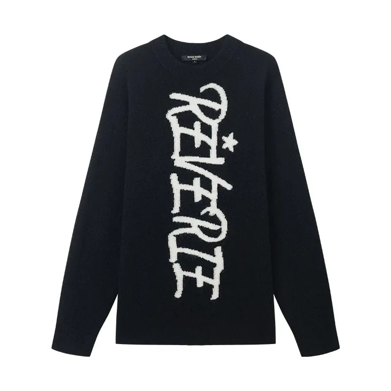 Black Oversized Sweater