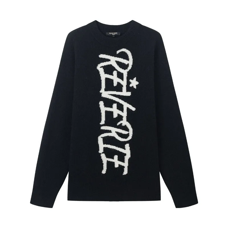 Black Oversized Sweater