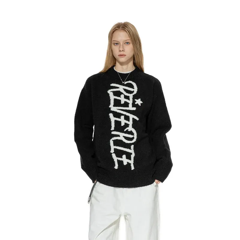 Black Oversized Sweater