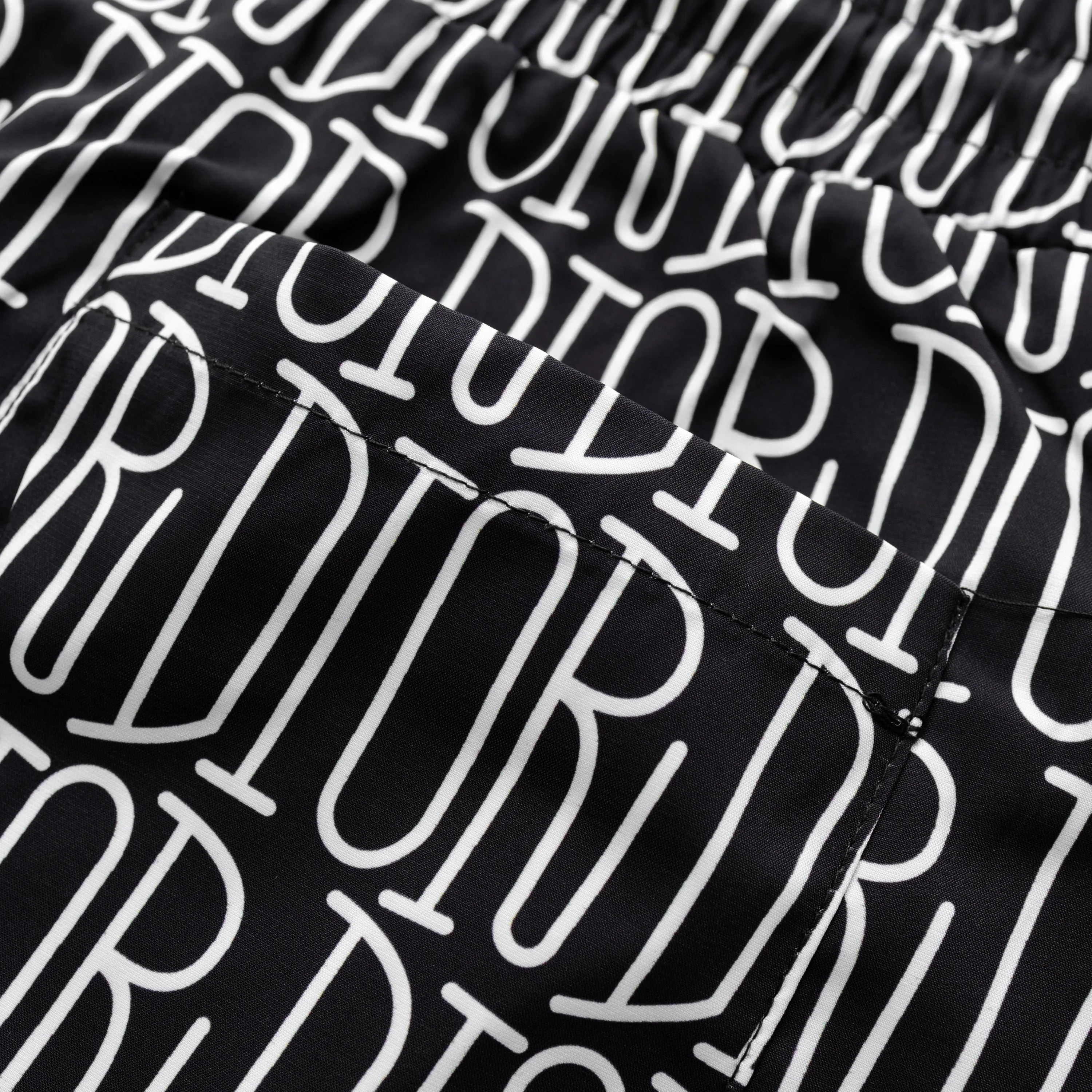 Black "Dio Yacht Shorts" (Pre-order)