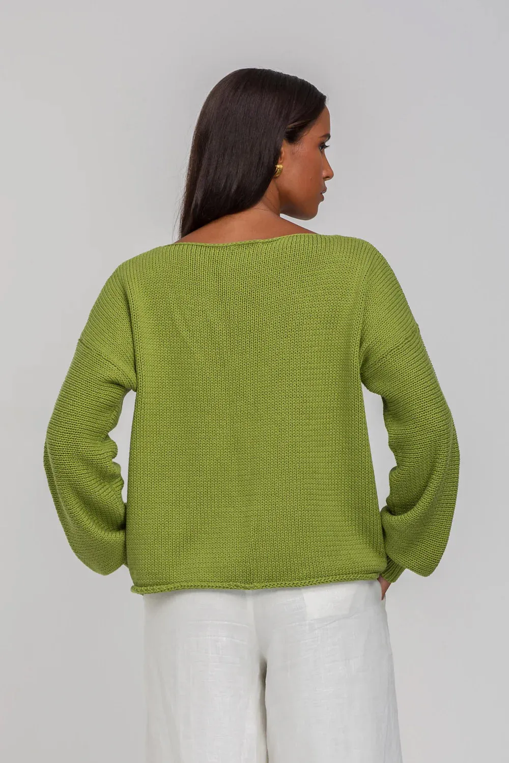 Blak - Keep Me Close Sweater, Apple