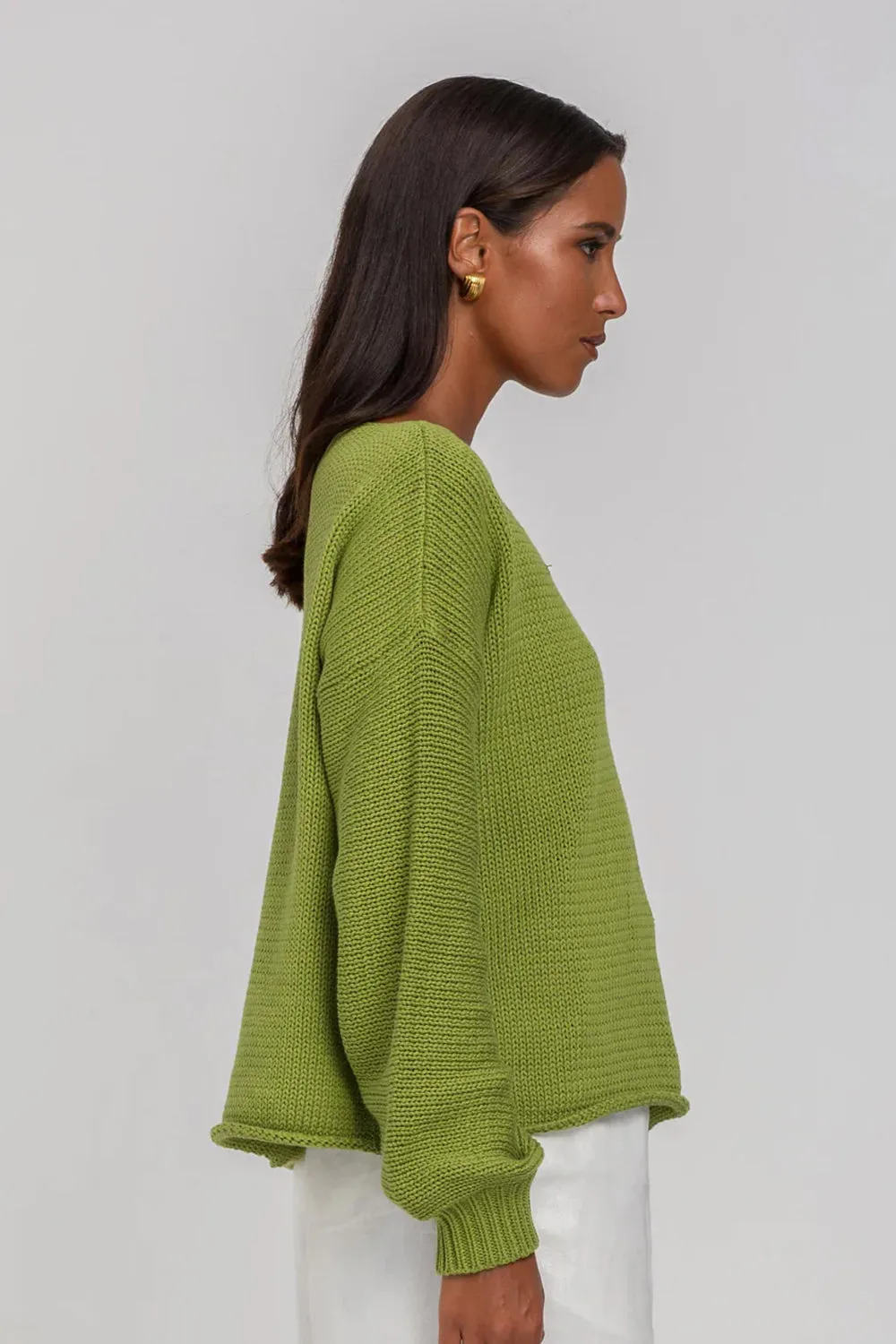 Blak - Keep Me Close Sweater, Apple