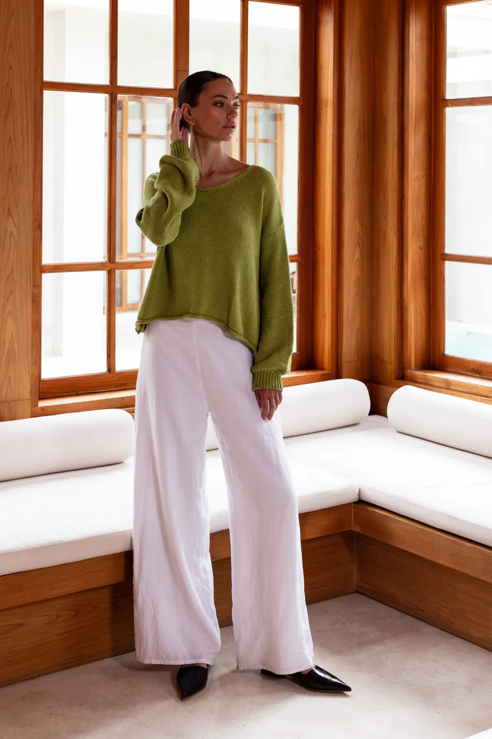 Blak - Keep Me Close Sweater, Apple