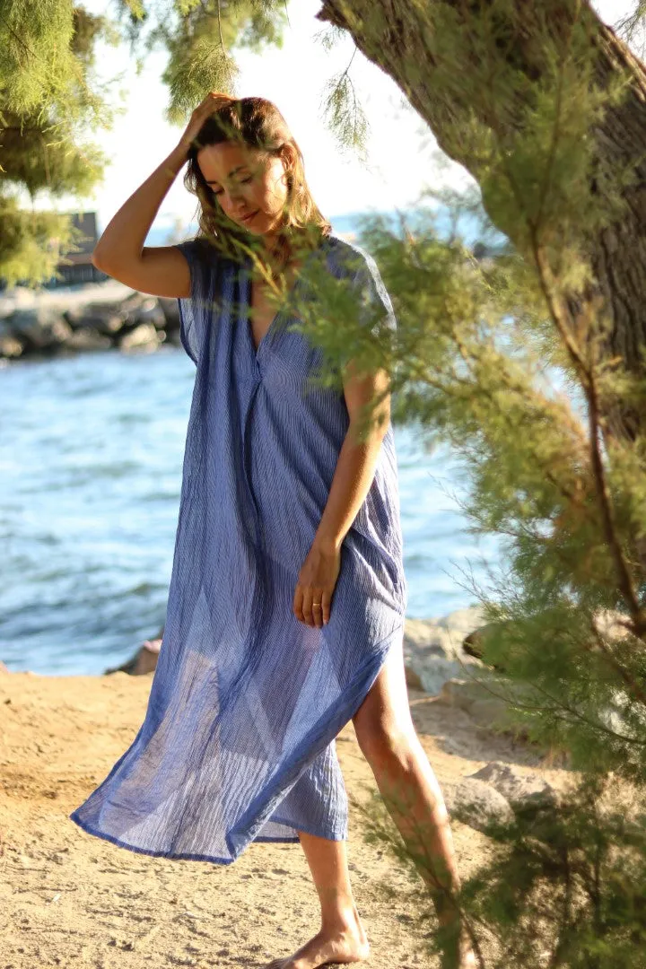 Blue Beach Dress