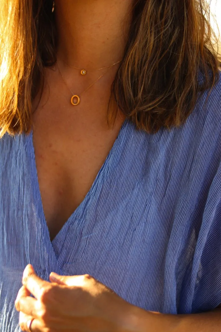 Blue Beach Dress
