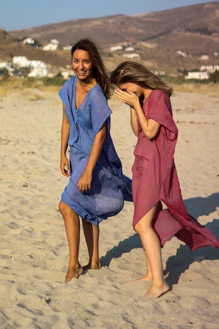 Blue Beach Dress