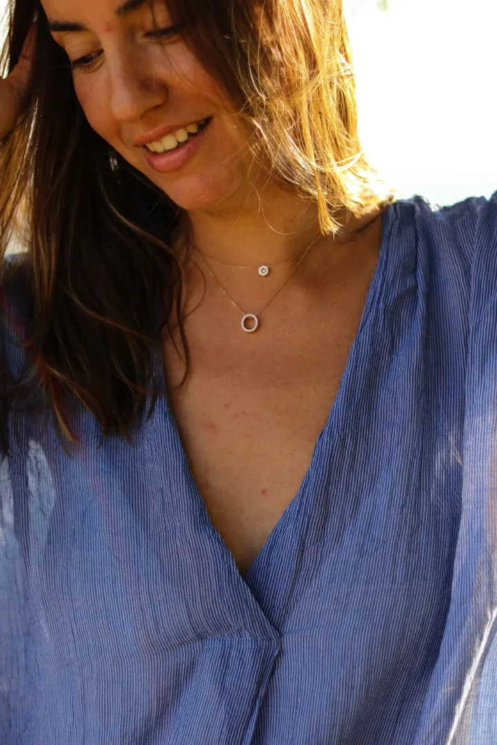 Blue Beach Dress
