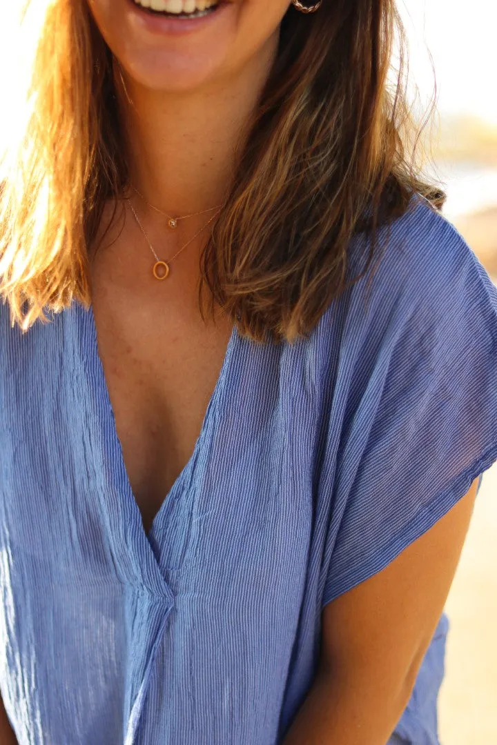 Blue Beach Dress