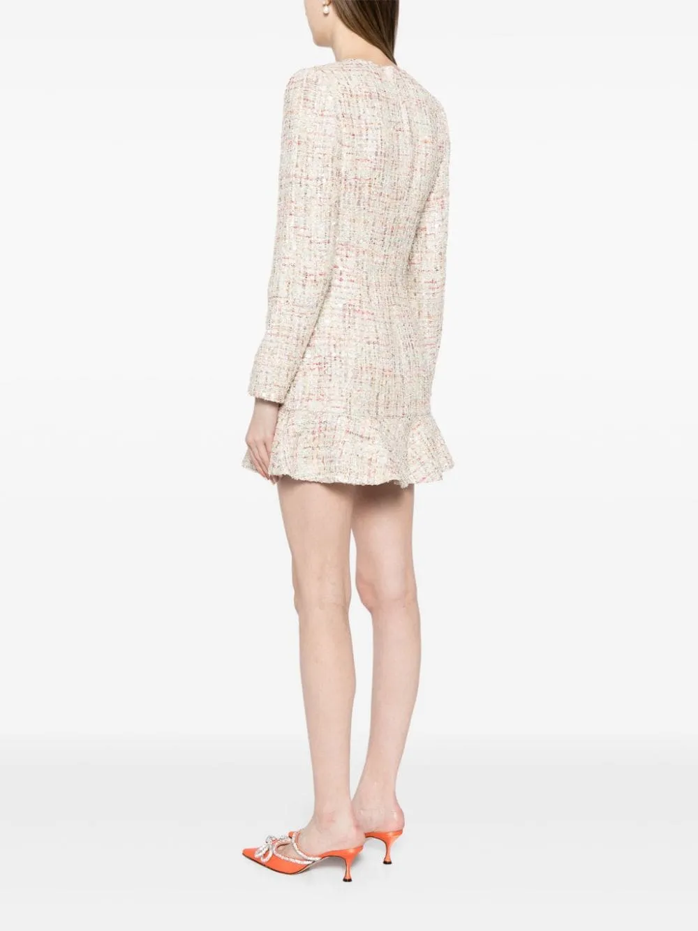 Bouclé mini dress