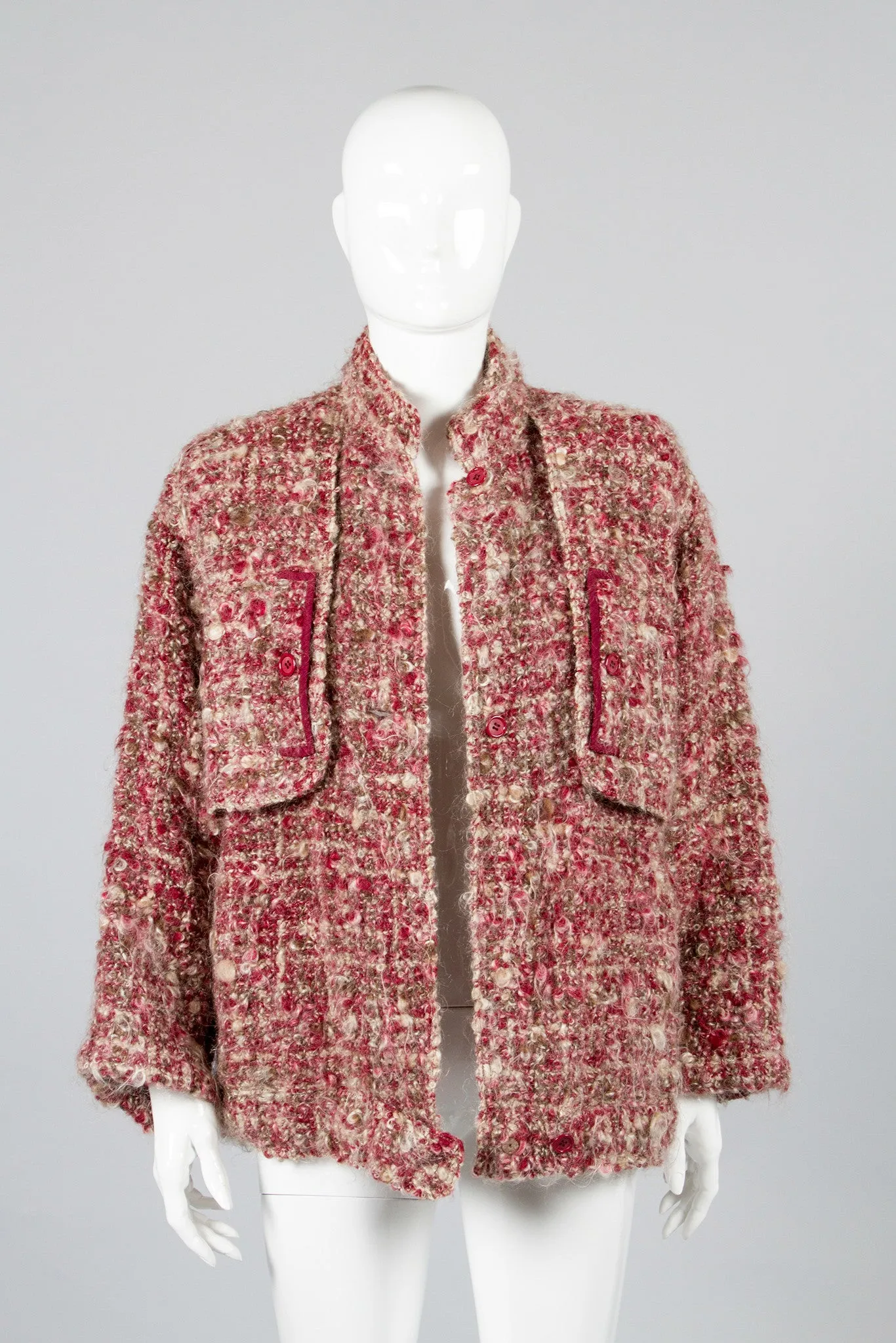 Boucle Mohair Jacket