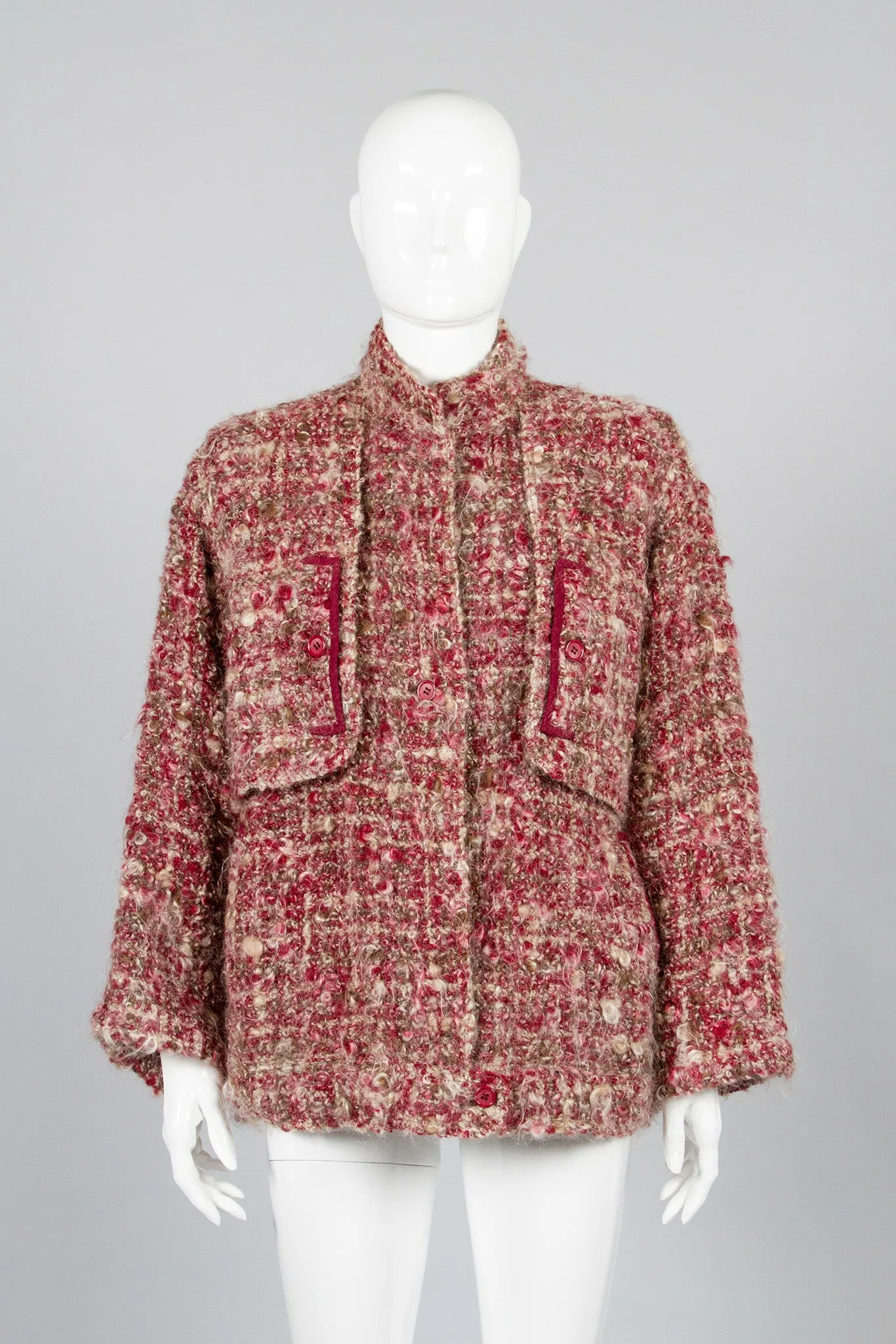 Boucle Mohair Jacket