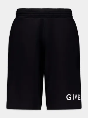 Boxy Fit Cotton Shorts