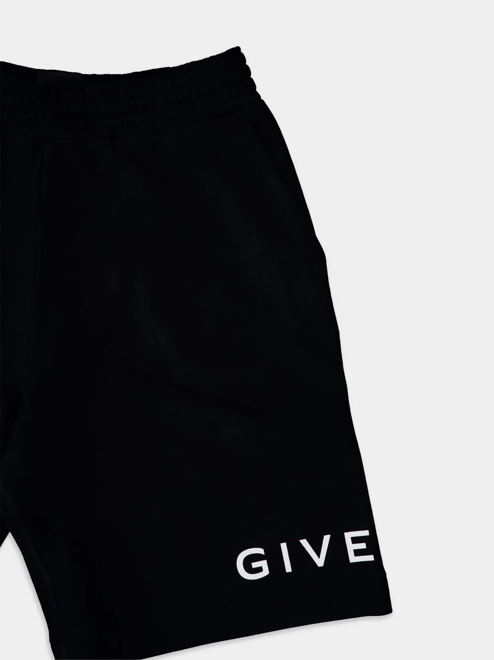 Boxy Fit Cotton Shorts