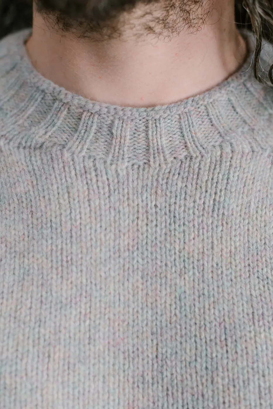 Boxy Space Knit - Galaxy