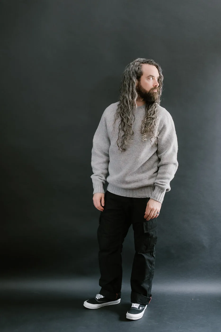 Boxy Space Knit - Galaxy