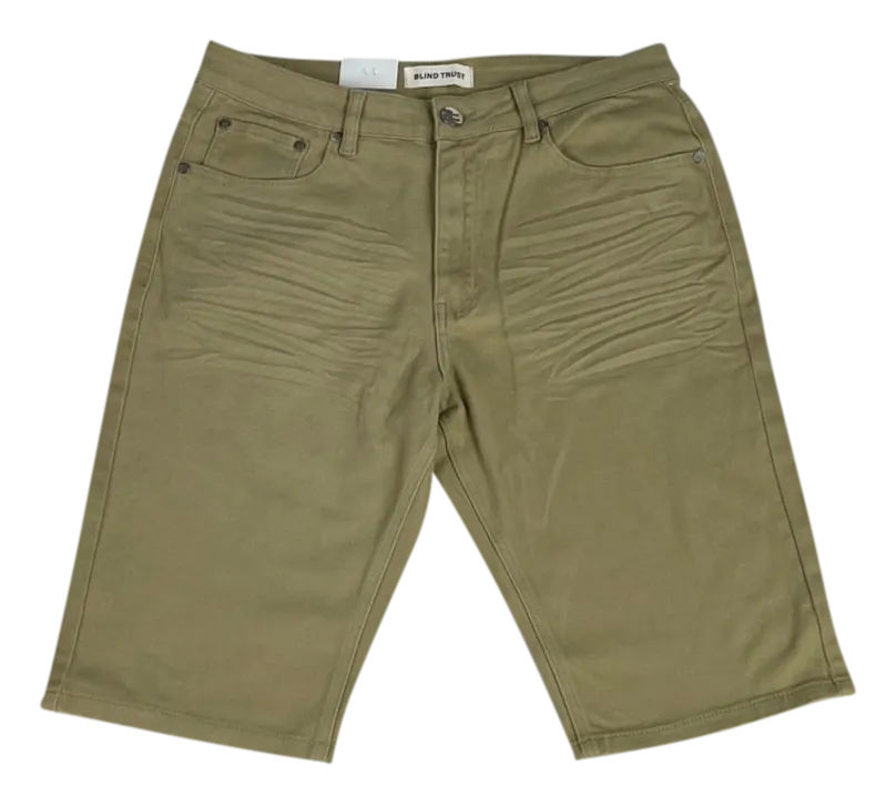 BT-BTS19804X-Big & Tall Slim Fit Denim Shorts