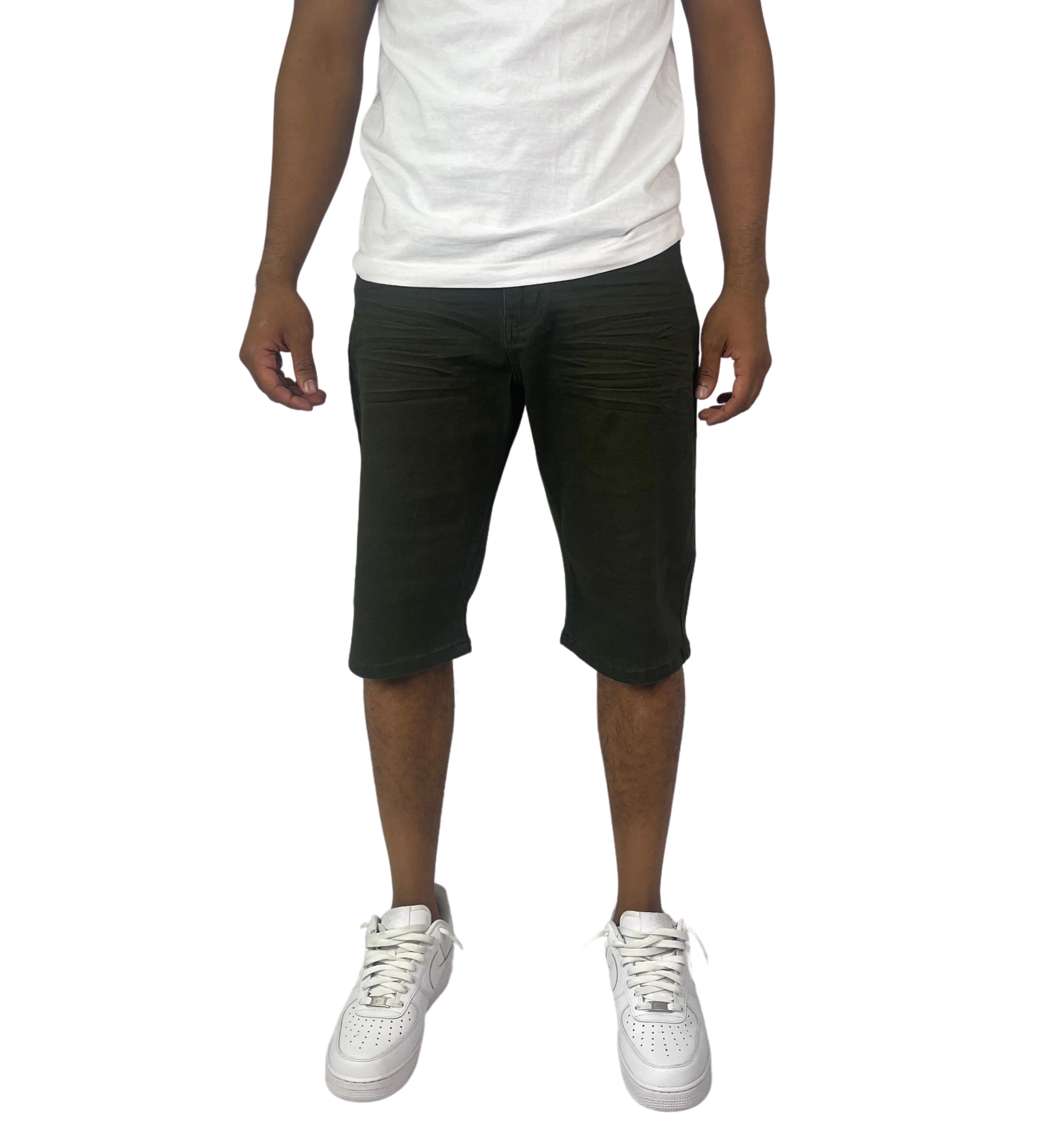 BT-BTS19804X-Big & Tall Slim Fit Denim Shorts