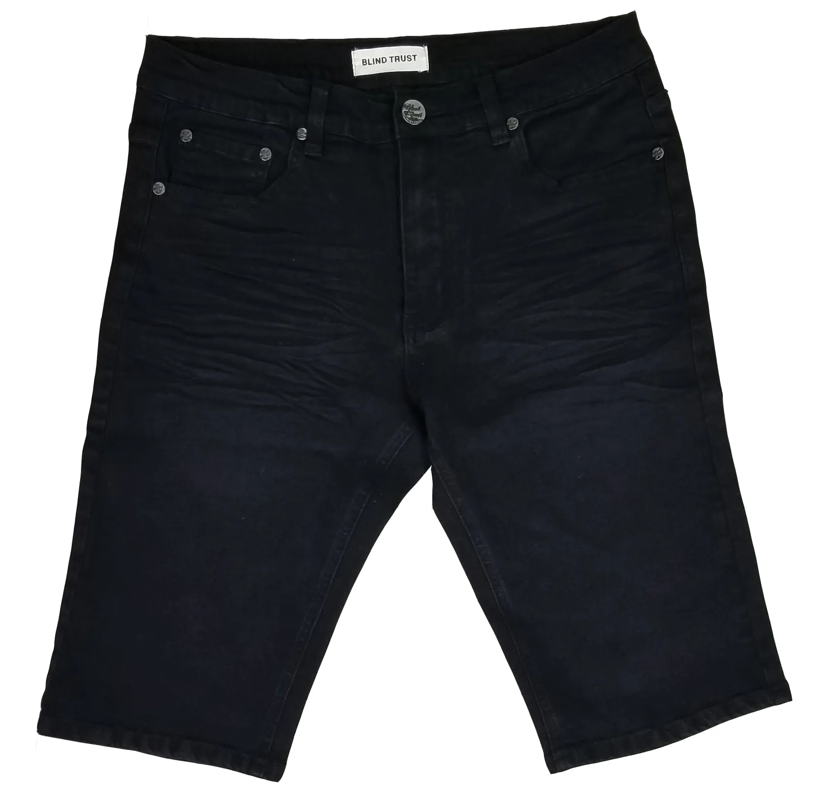 BT-BTS19804X-Big & Tall Slim Fit Denim Shorts