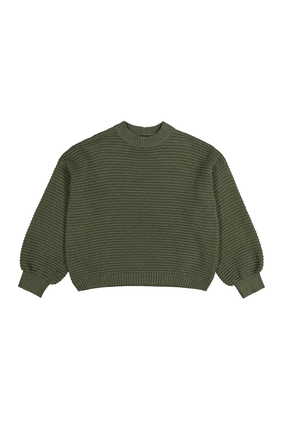 Bubble Jumper - Khaki Marle