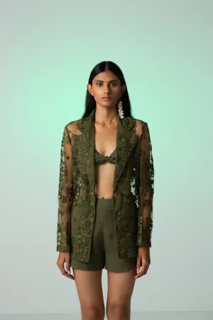 BUTTER SHORTS [ Olive ]