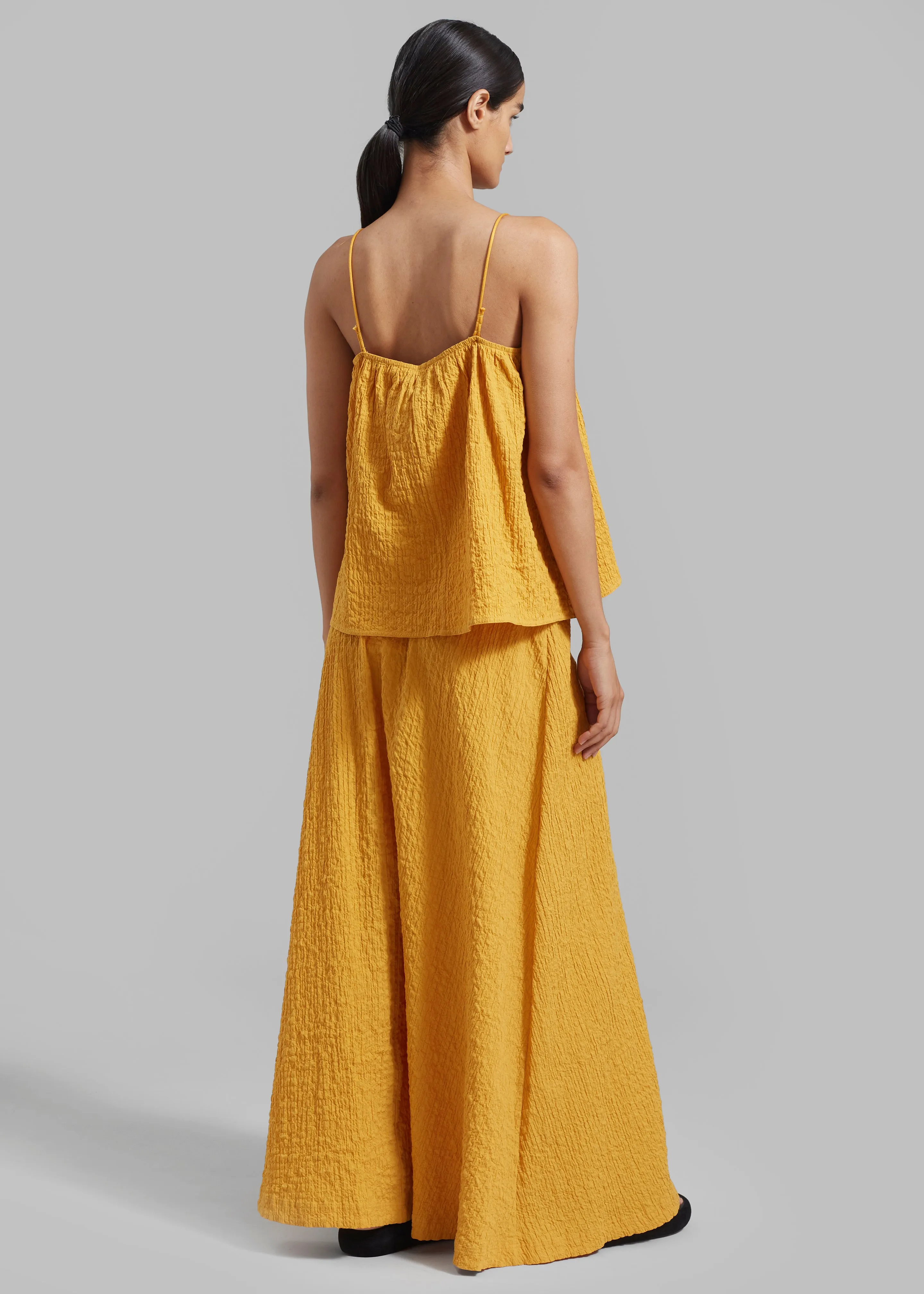 By Malene Birger Taci Organic Cotton Skirt - Yellow Sunset