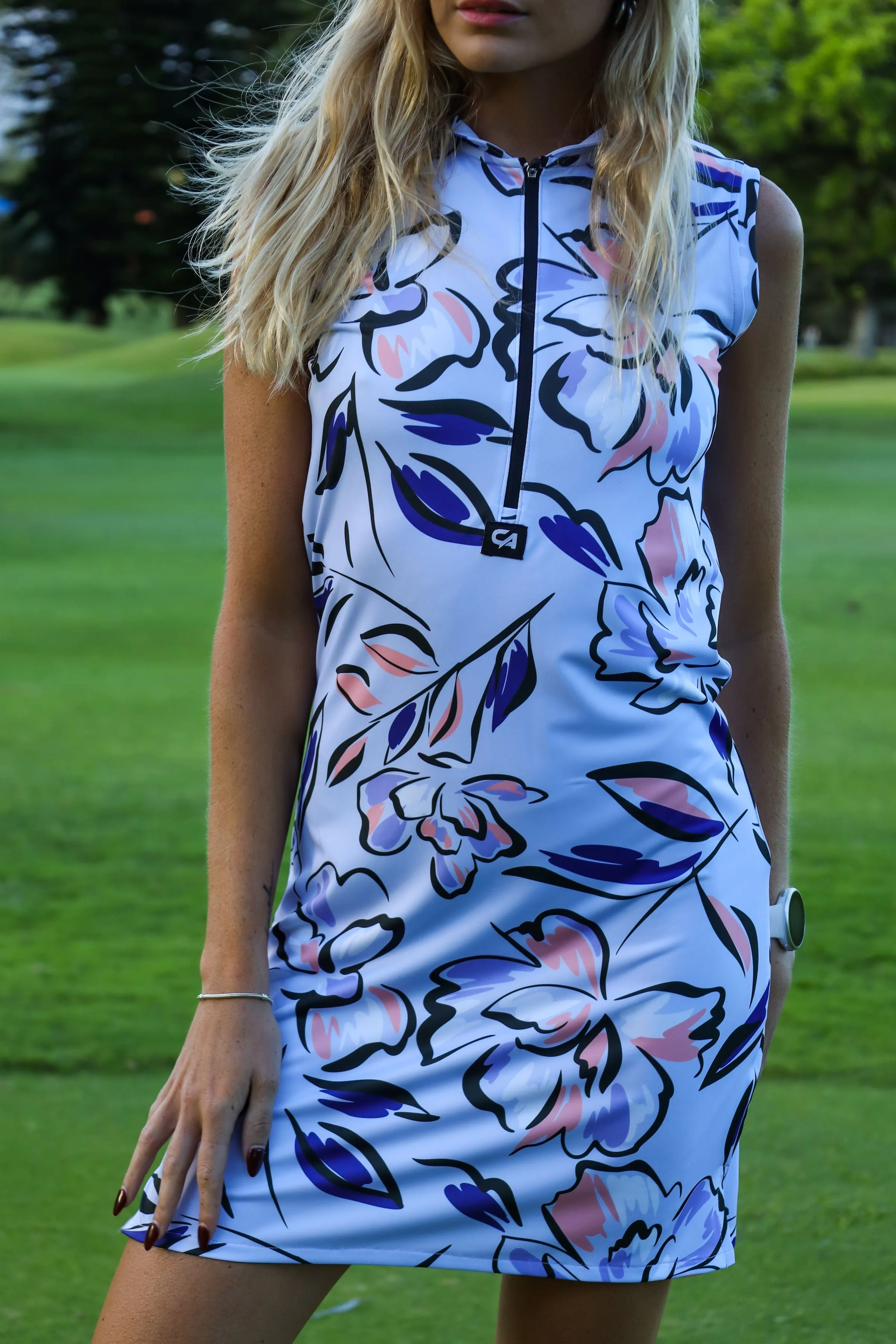 CA Funky Golf Dress | Lilac Floral