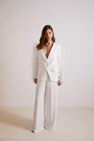CALÇA BRANCA OVERSIZED