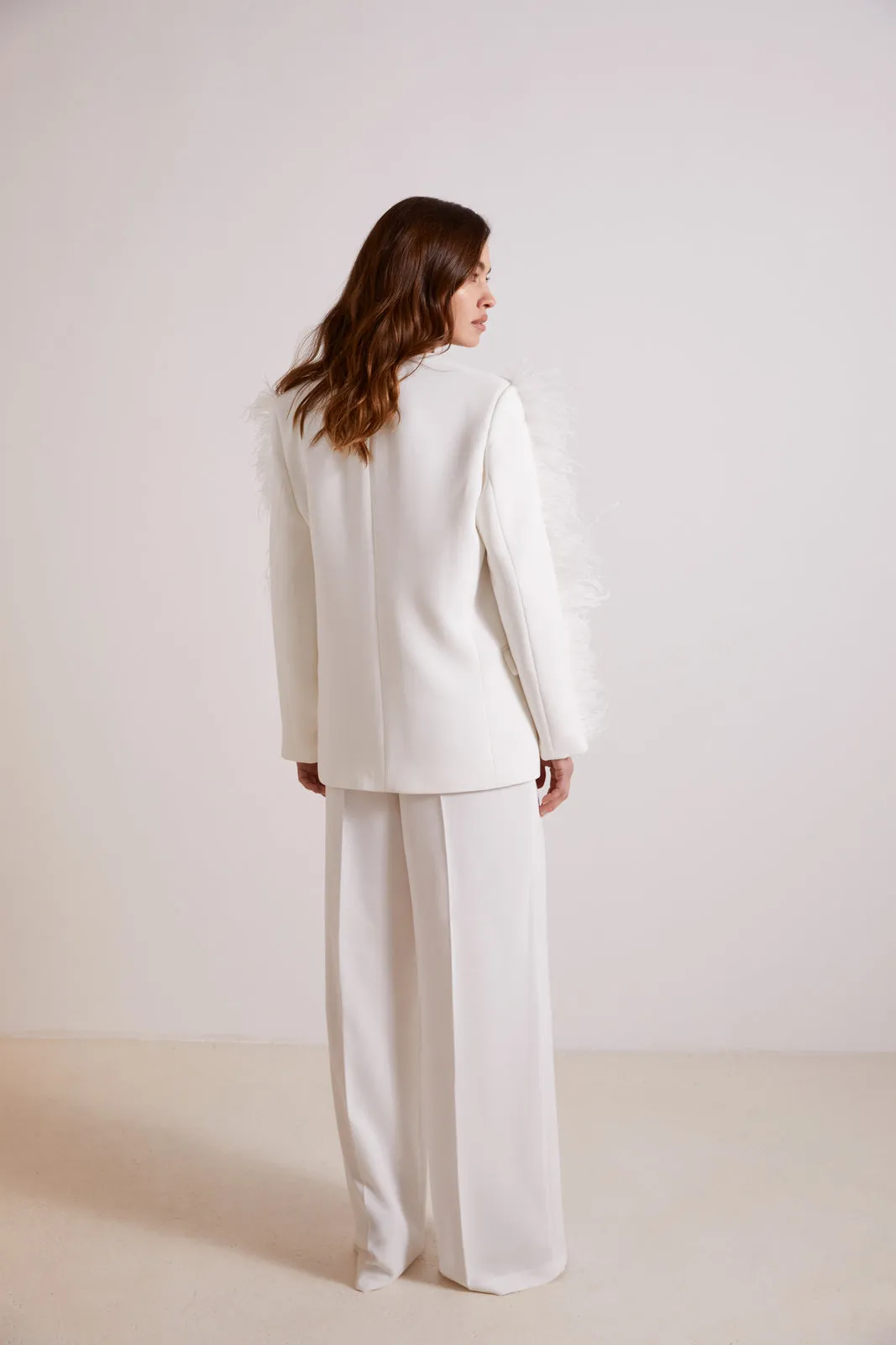 CALÇA BRANCA OVERSIZED