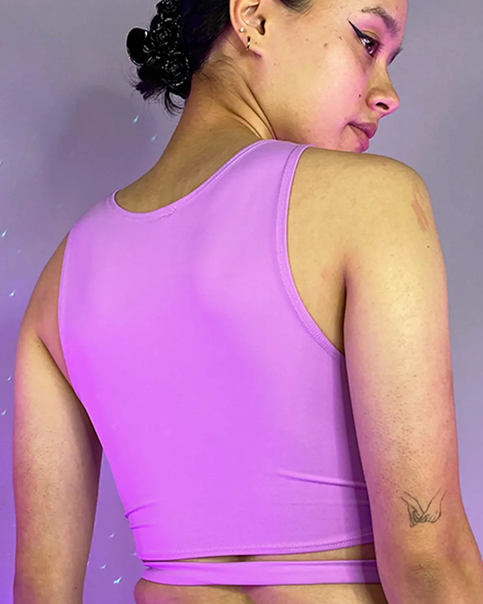 Candy Lane Cropped Underboob Top