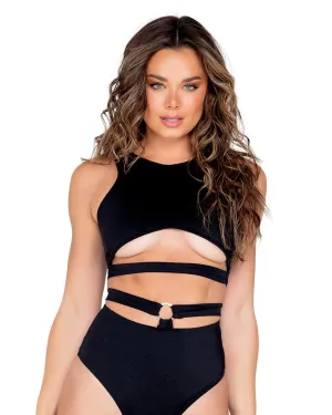 Candy Lane Cropped Underboob Top