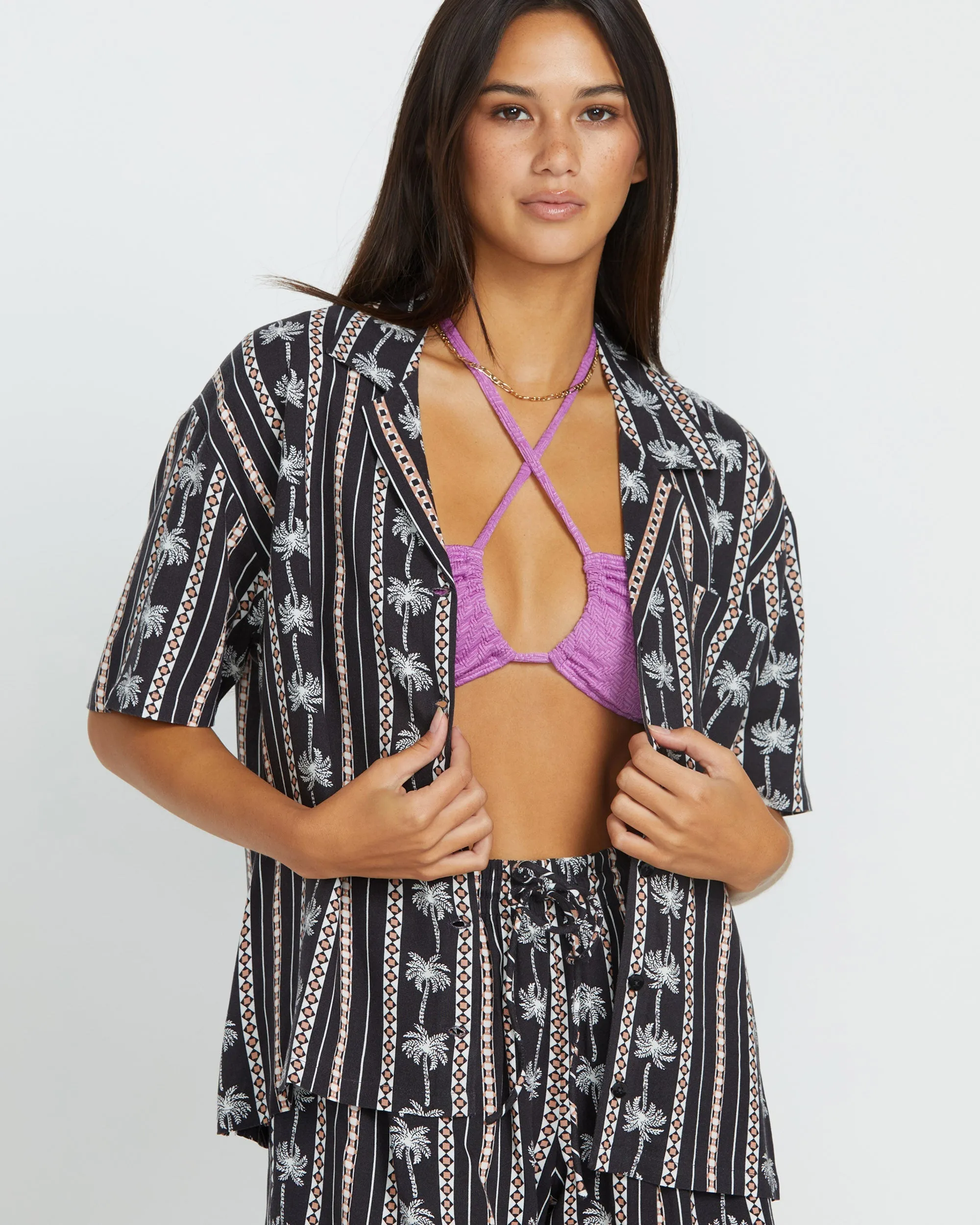 Chemise Sun Stunner - BLACK COMBO