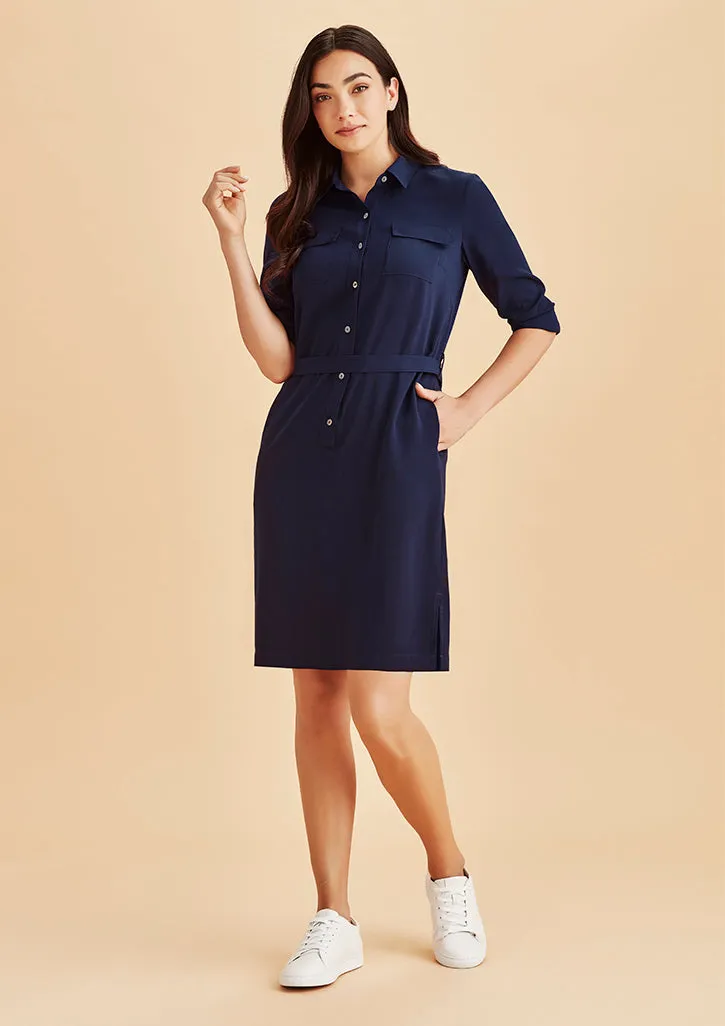 Chloe Womens Georgette Shirt Dress (BZ-RD069L)