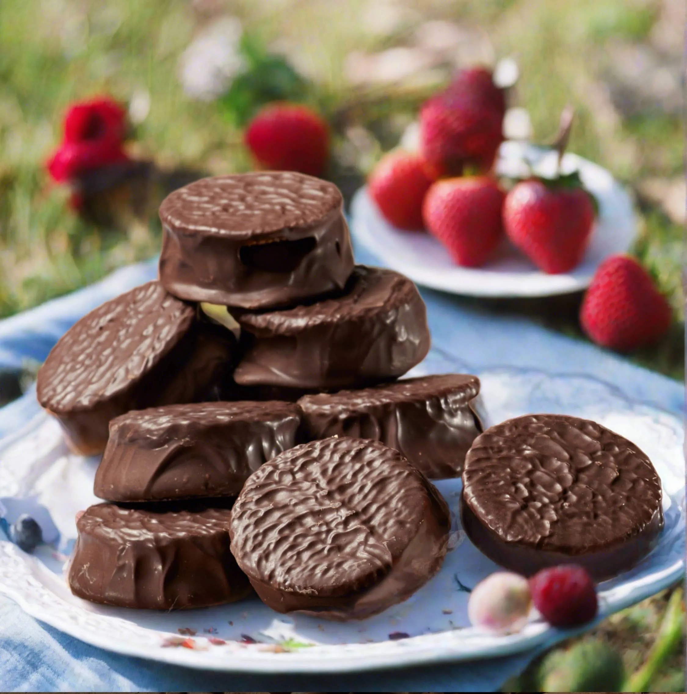 Chocolate Covered Alfajores
