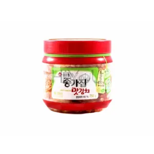 Chongga Mat Kimchi in Jar 750g ~ 韩式泡菜 中甕装 750g