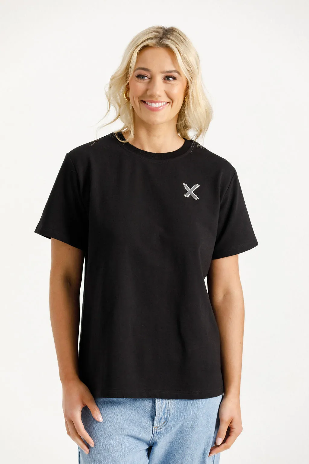 Chris Tee - Black with Shadow X
