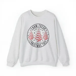 Christmas Tree Cakes Sweatshirt*