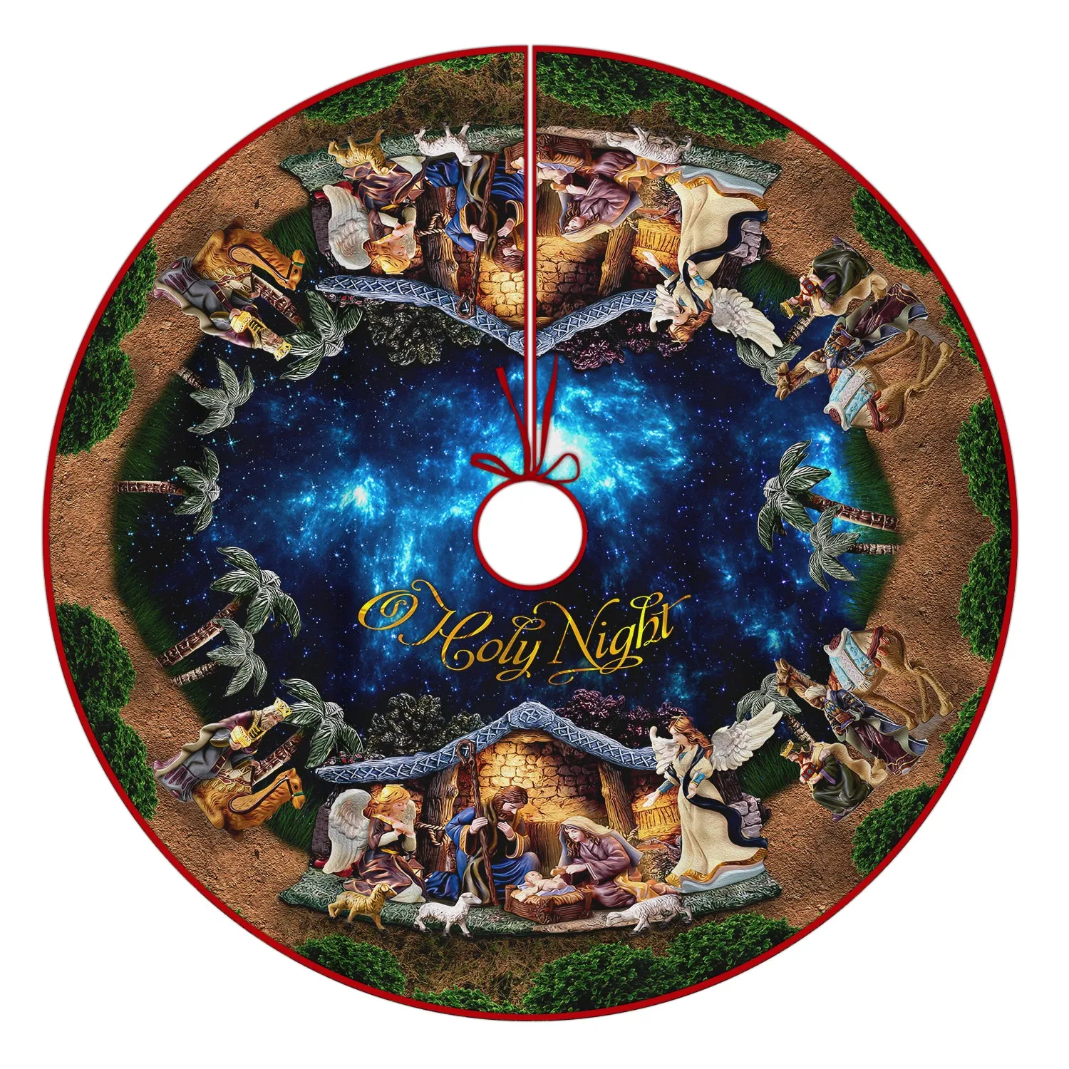 CHRISTMAS TREE SKIRT - Nativity of Jesus - FULY6