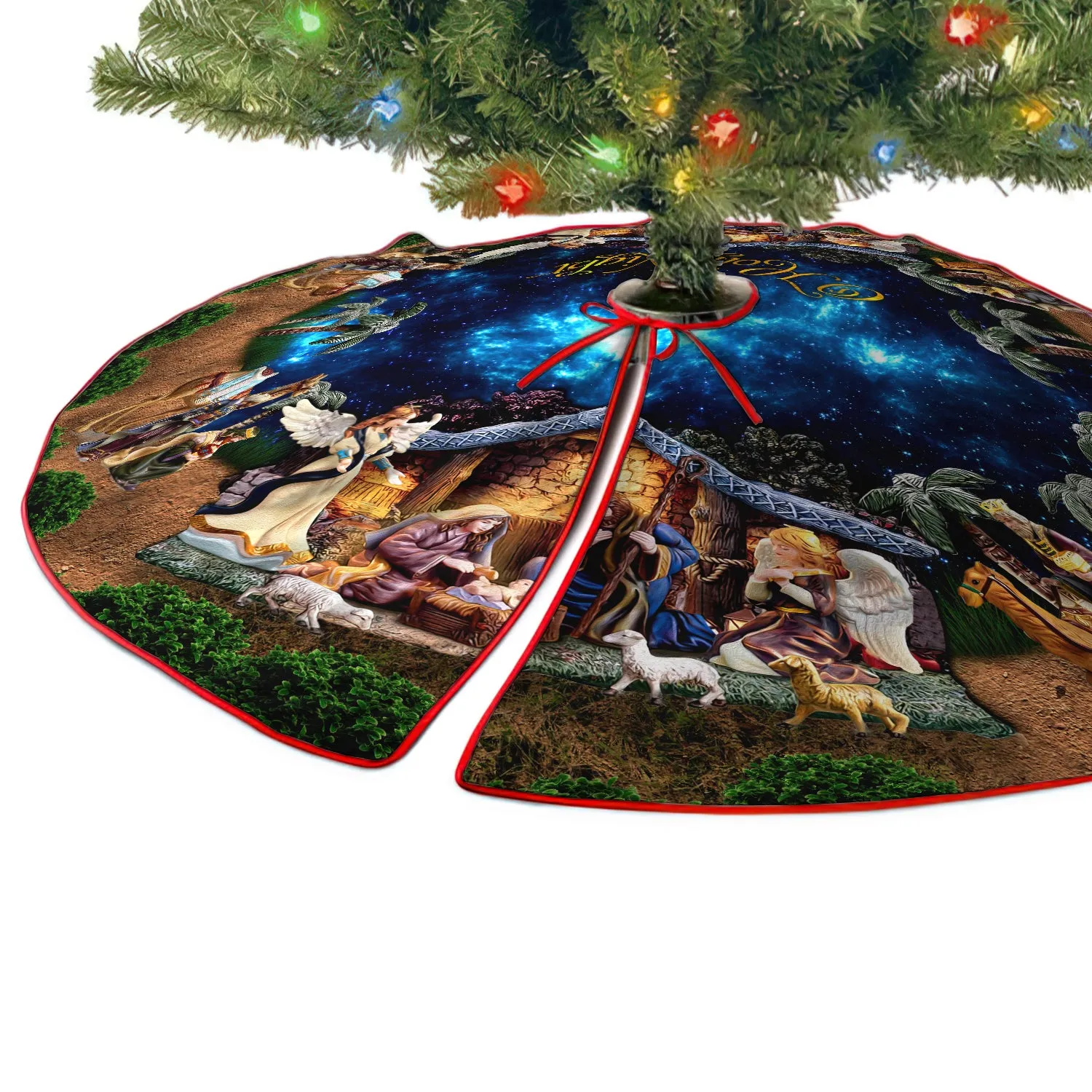 CHRISTMAS TREE SKIRT - Nativity of Jesus - FULY6