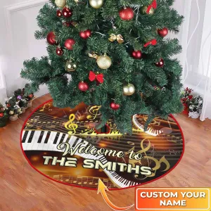 Christmas Tree Skirt - Piano - 11