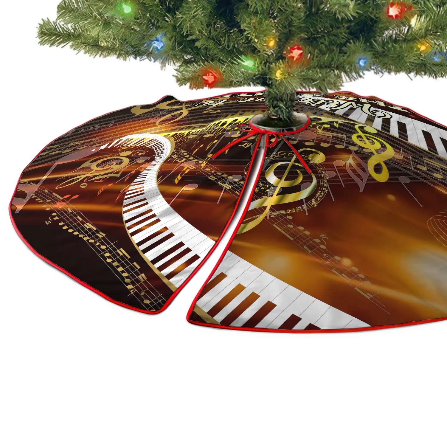 Christmas Tree Skirt - Piano - 11