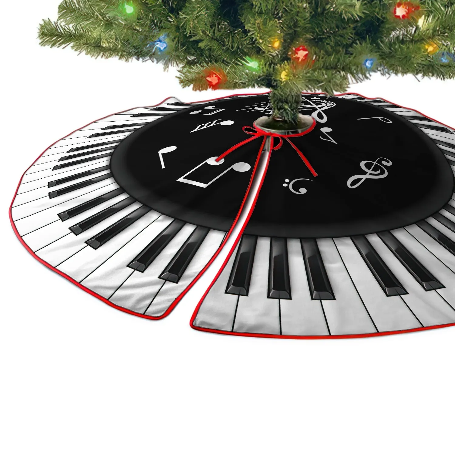 Christmas Tree Skirt - Piano - 5
