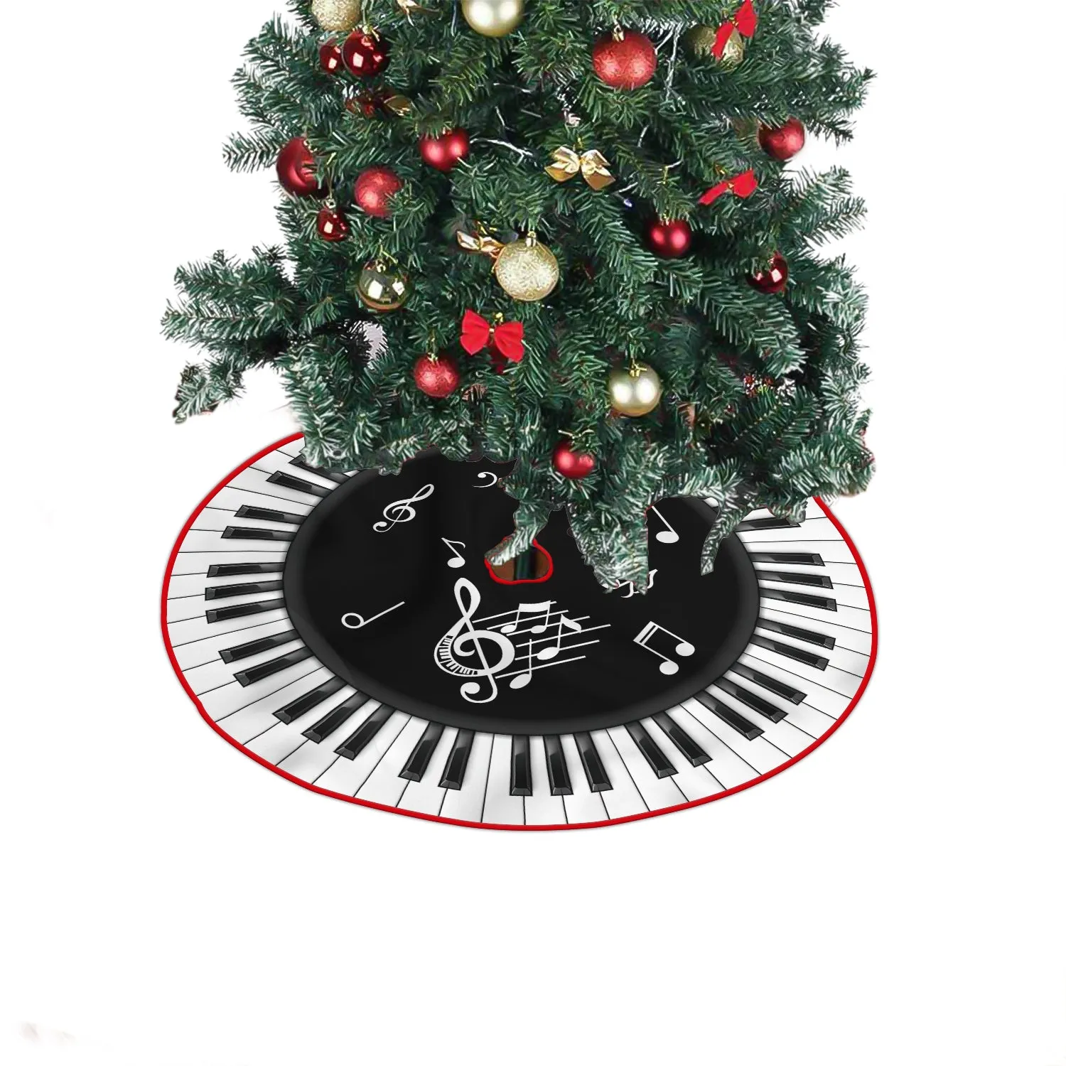 Christmas Tree Skirt - Piano - 5