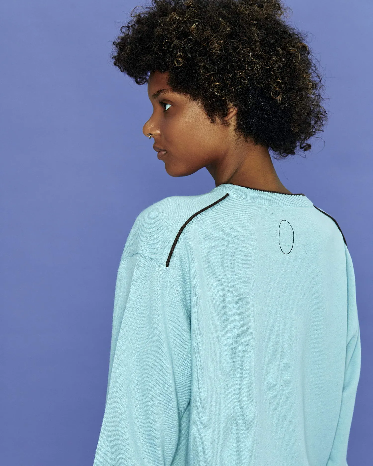 Circle Oversized Sweater