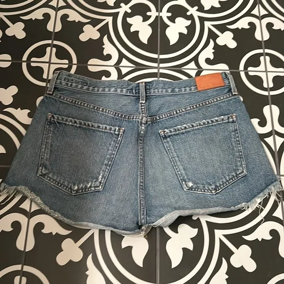 Citizens of Humanity Blue Danielle Cut-Off Shorts Premium Vintage 31