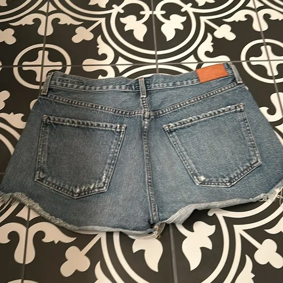 Citizens of Humanity Blue Danielle Cut-Off Shorts Premium Vintage 31