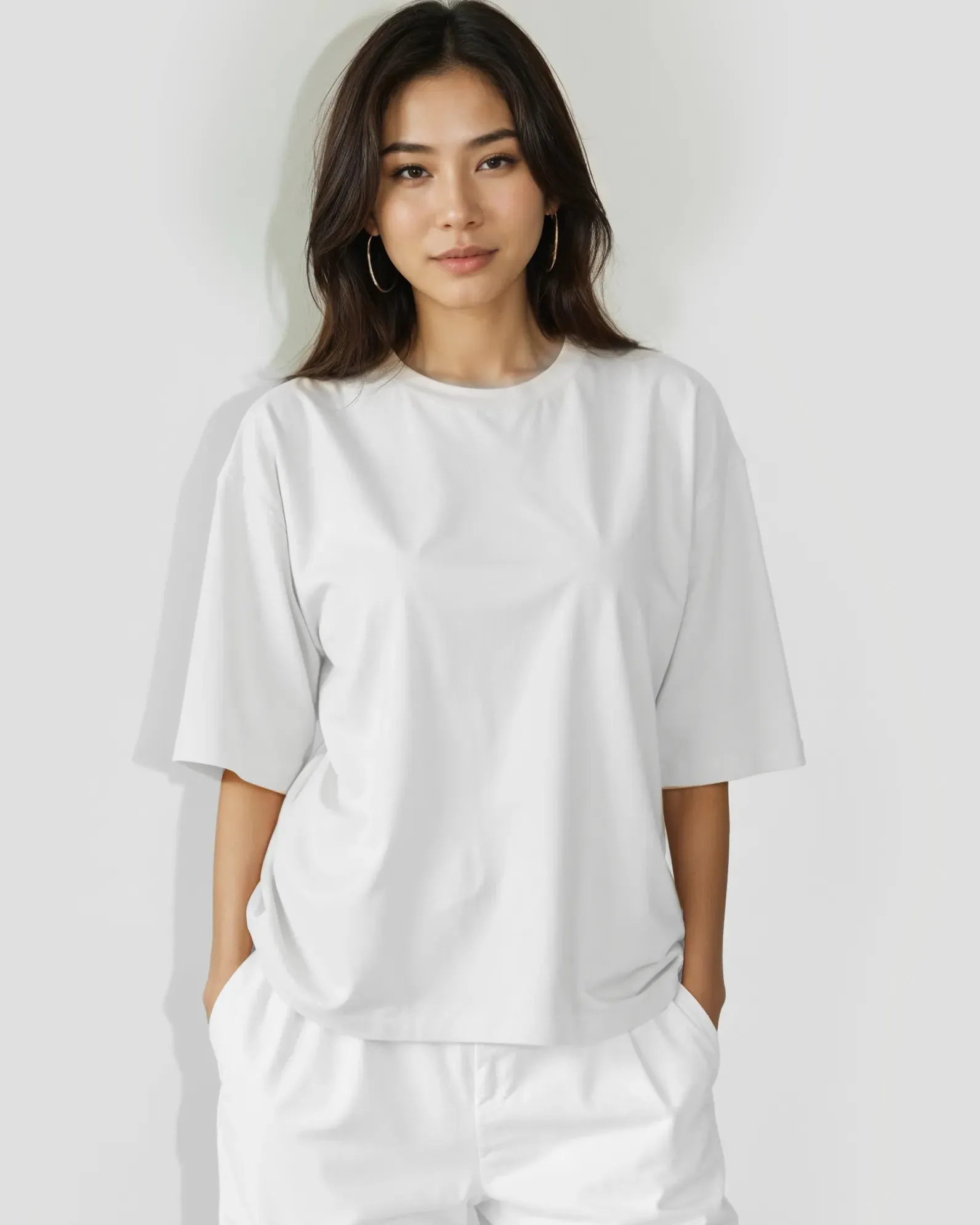 Classic Boxy Tee - White
